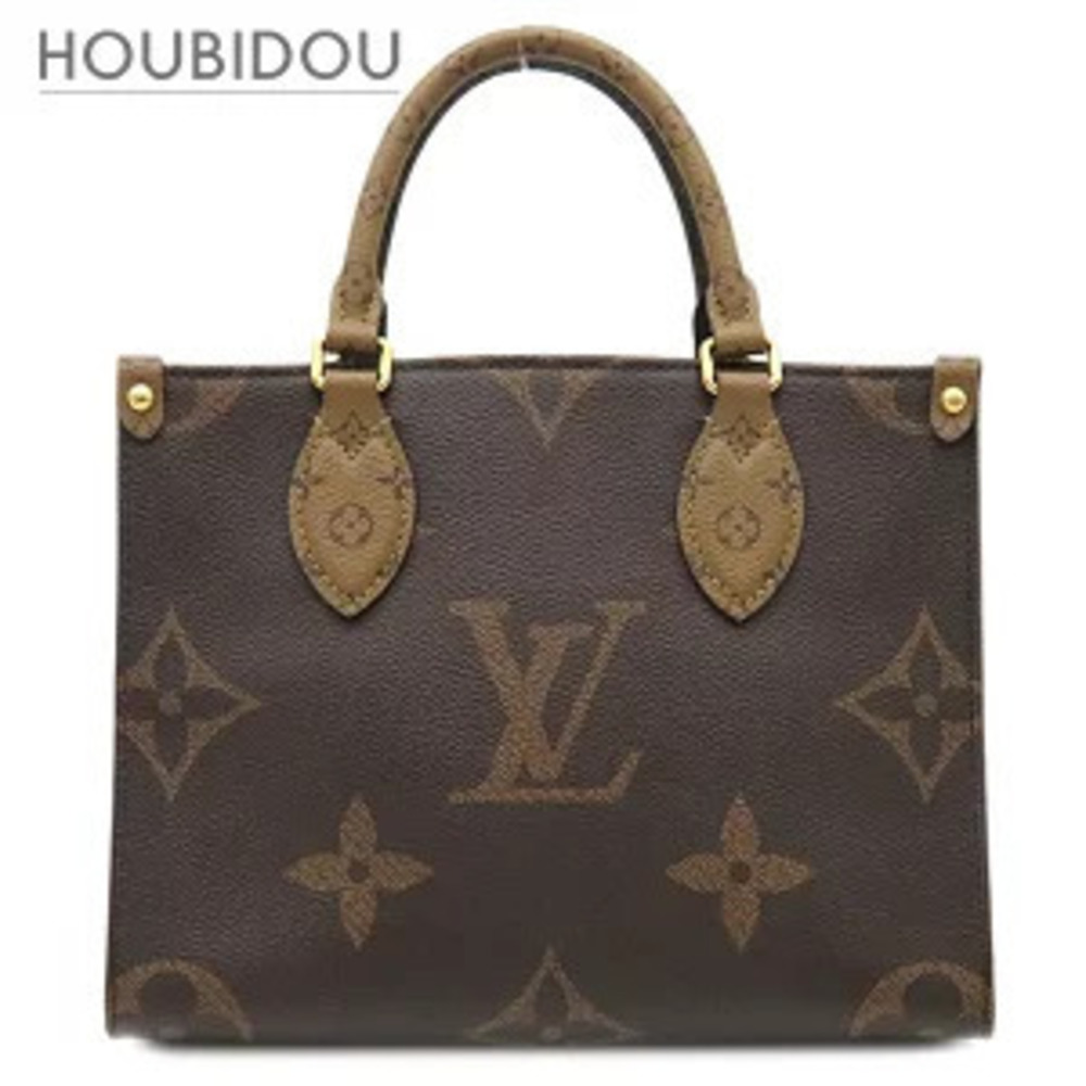 Louis Vuitton bag On The Go Monogram canvas Reverse Shoulder handbag